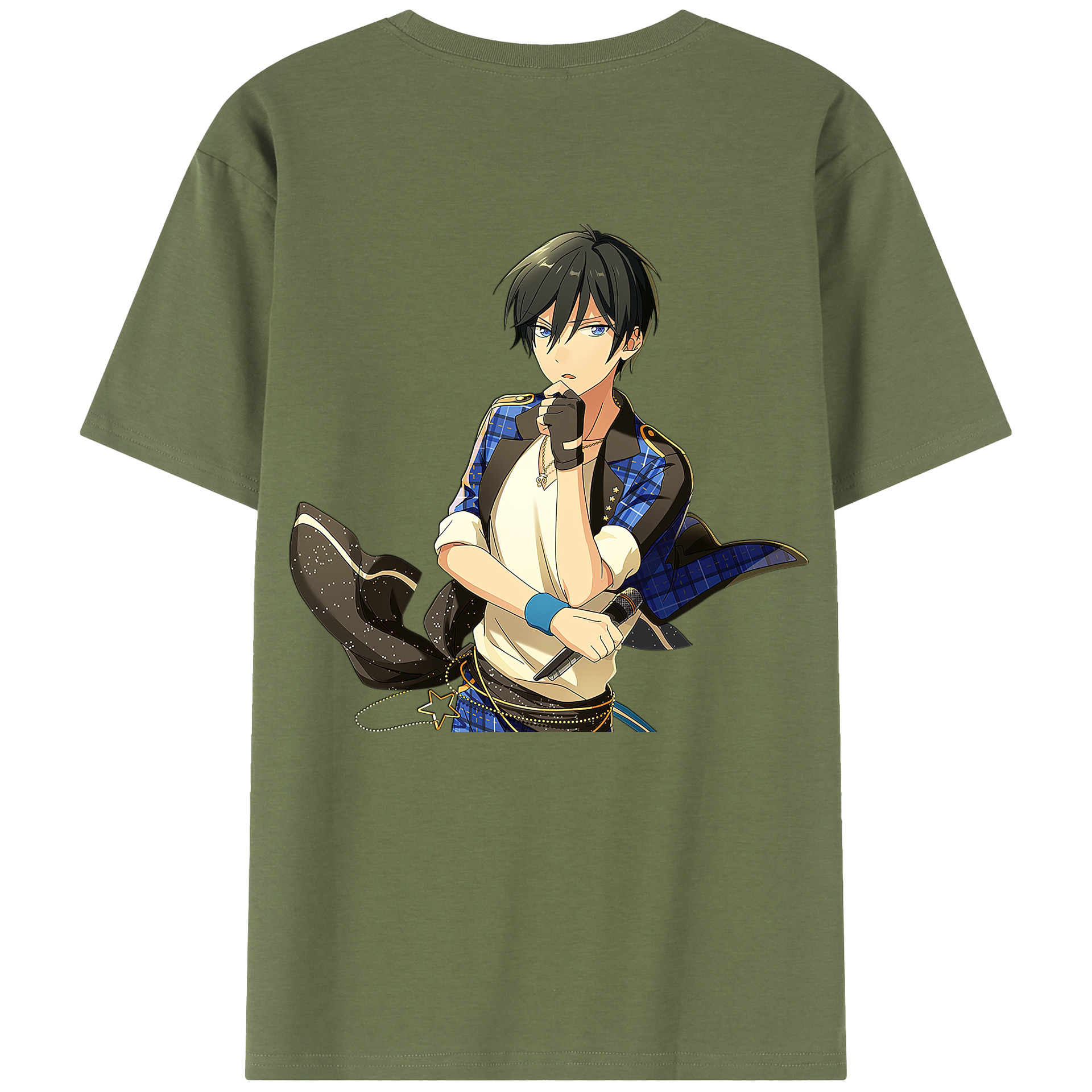 （画像用） あんさんぶるスターズ! Ensemble Stars 綿100％半袖Tシャツ（背面プリント）